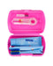 Ortho Toothbrush Travel Set Pink-Curaprox-Matakana Pharmacy